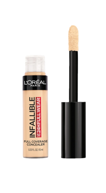 L'Oreal Paris Makeup Infallible Full Wear Waterproof Matte Concealer, Full Coverage. — SheGlamour Algérie